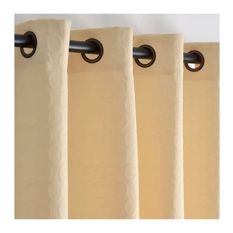 GENERICO - Cortinas Hogar Telas Brocato 2 Panos 140x220