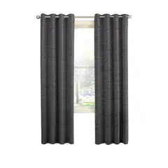GENERICO - Cortina Blackout 100%, Son 2 Paños De 140x220cm Textura Lino