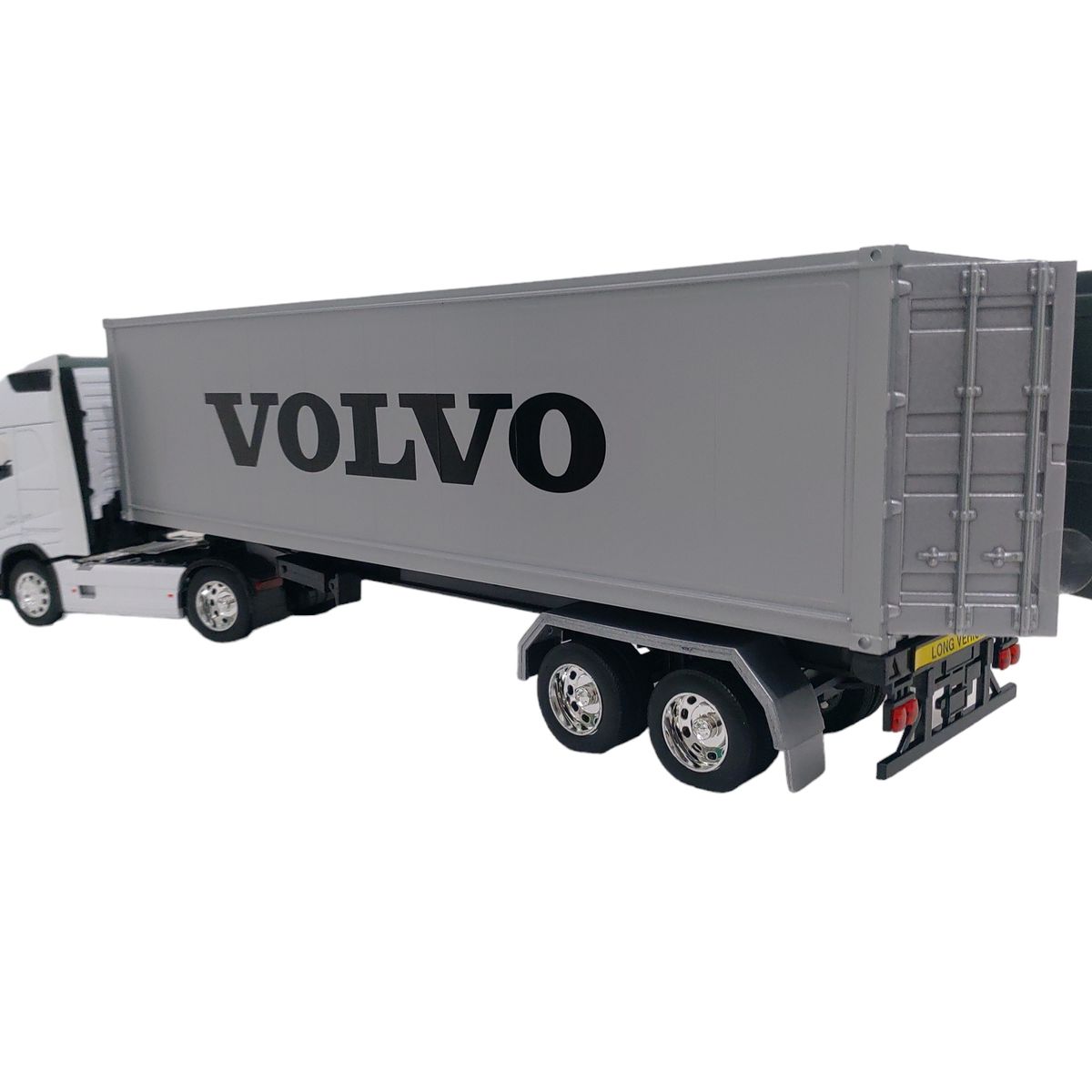 WELLY - Camion Volvo FH 500 Blanco C/Remolque Escala 1.32