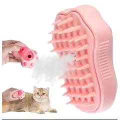 GENERICO - Cepillo De Vapor Vaporizado 3 En 1 Para Gatos