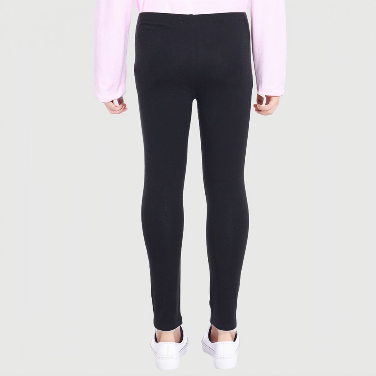FASHION'S PARK - Calza Niña Bipack Lisa Print Negro Fashion's Park