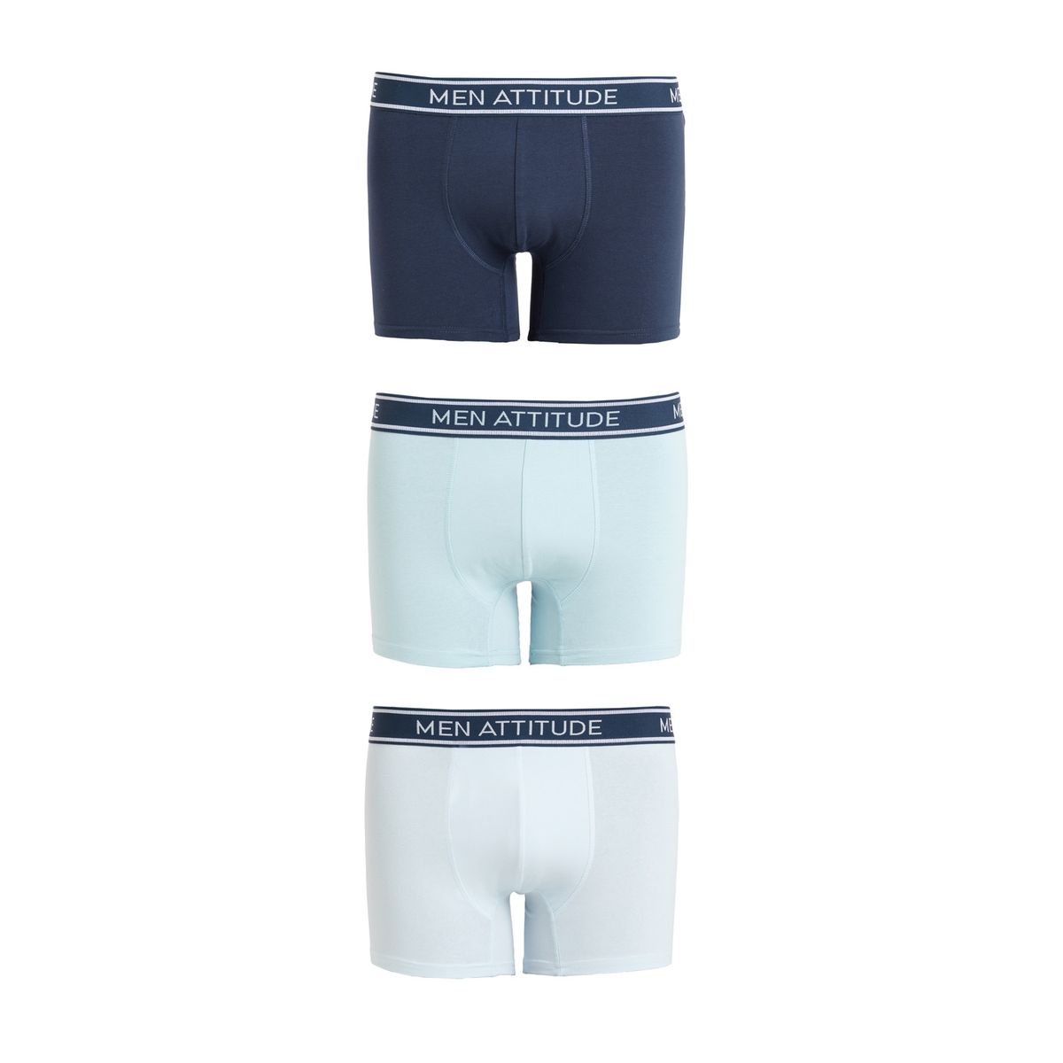 FASHION'S PARK - Boxer Hombre Tripack Lisos Verde Fashion's Park