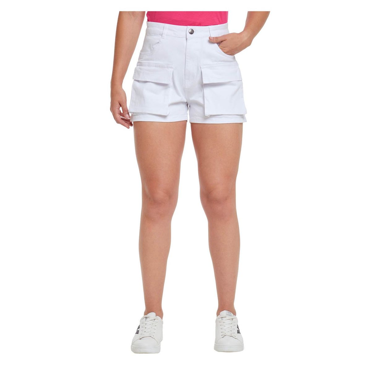FASHION'S PARK - Short Cargo Blanco Fashion's Park