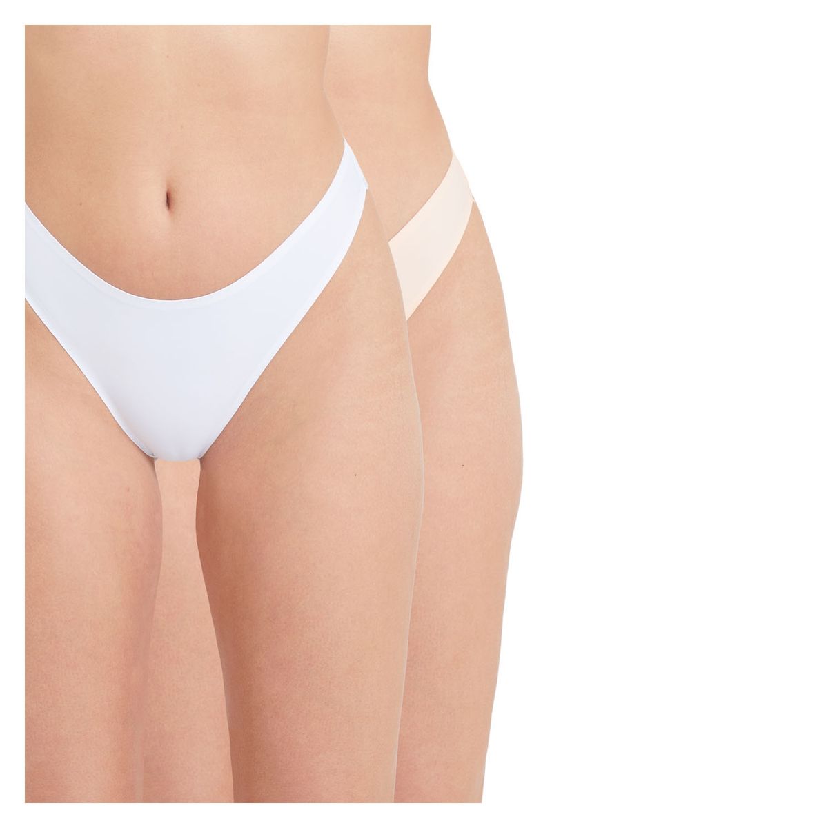 FASHION'S PARK - Calzón Bipack Encaje Trasero Blanco Fashion's Park