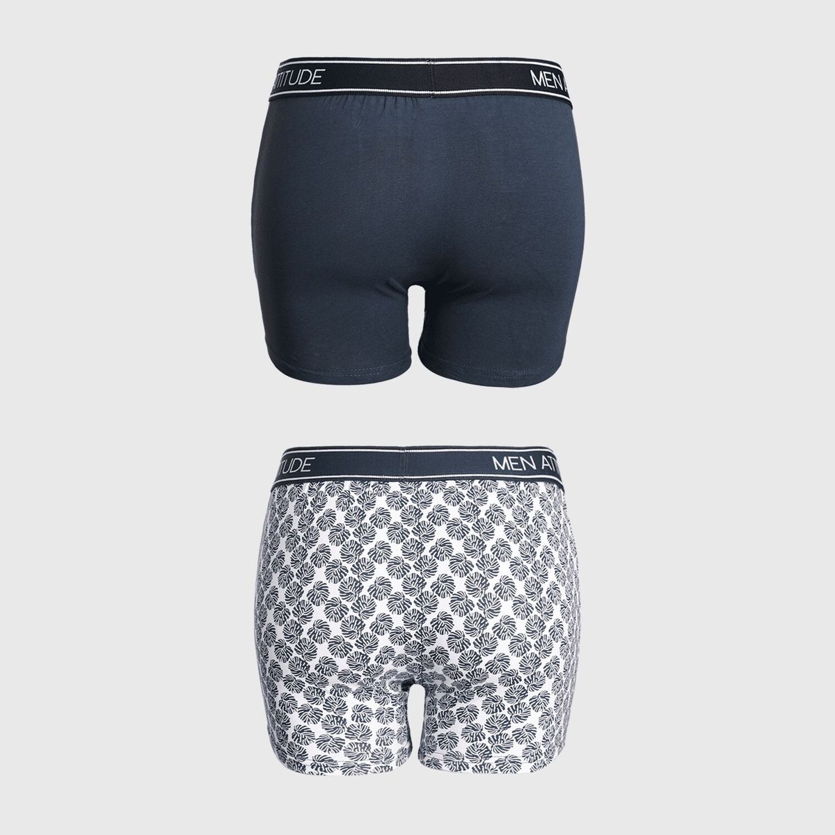 FASHION'S PARK - Boxer Hombre Bipack Azul Piedra Fashion's Park