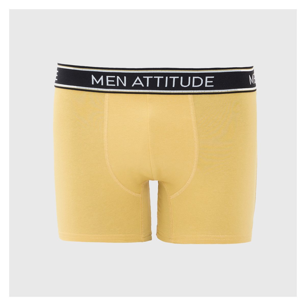 FASHION'S PARK - Boxer Hombre Tripack Lisos Mostaza Fashion's Park