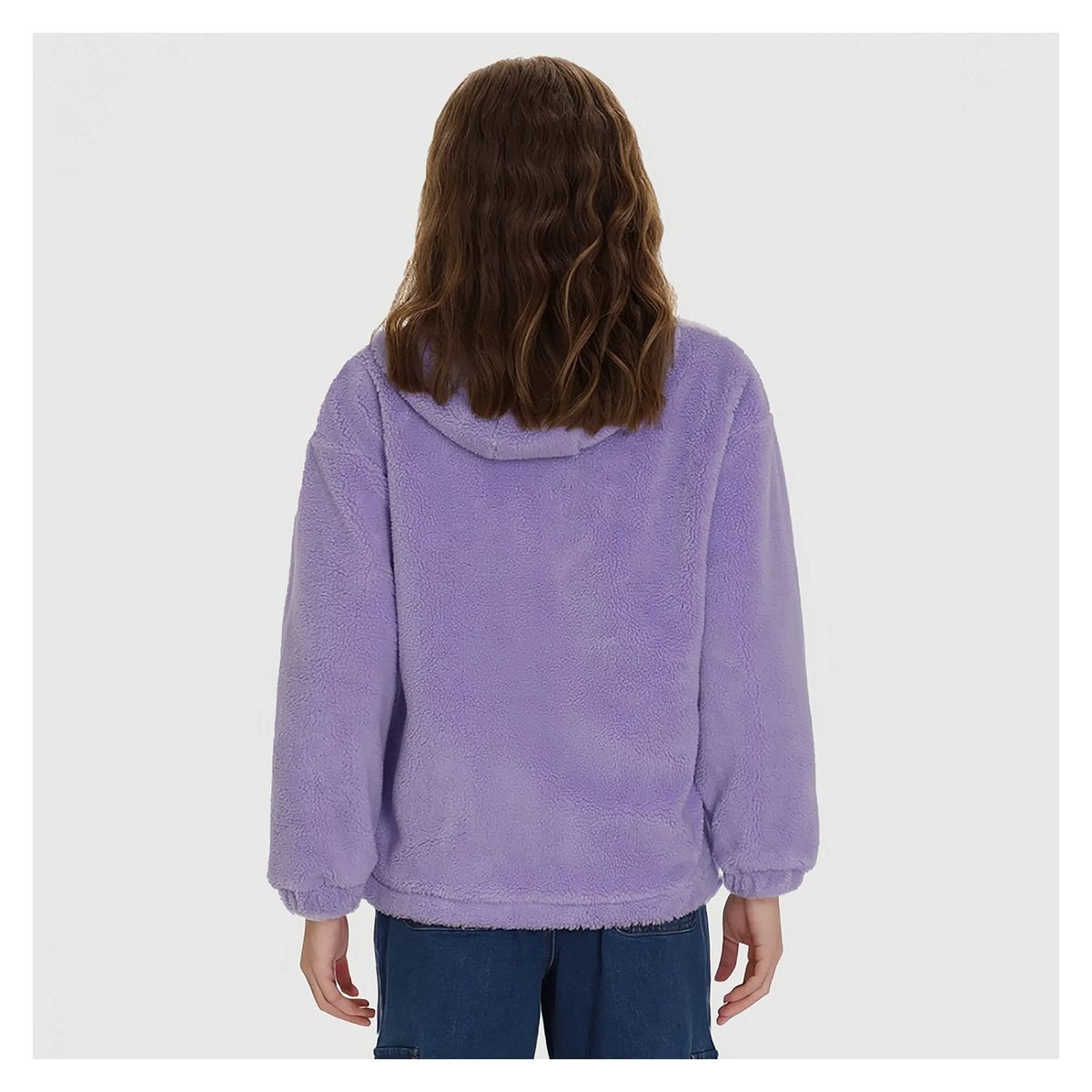 FASHION'S PARK - Polar Niña Chiporro Full Zipper Lila Fashion's Park