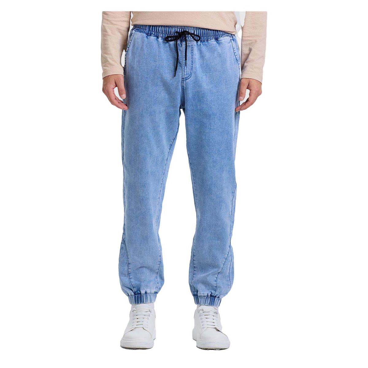 FASHION'S PARK - Jeans Hombre Jogger Lavado Azul Claro Fashion's Park
