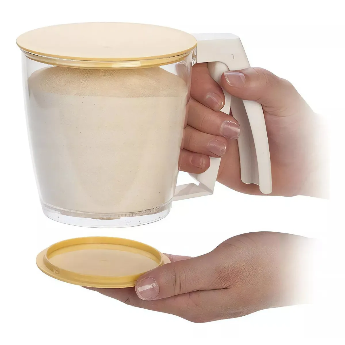 GENERICO - Tamizador Cernidor De Harina Reposteria Azúcar Manual