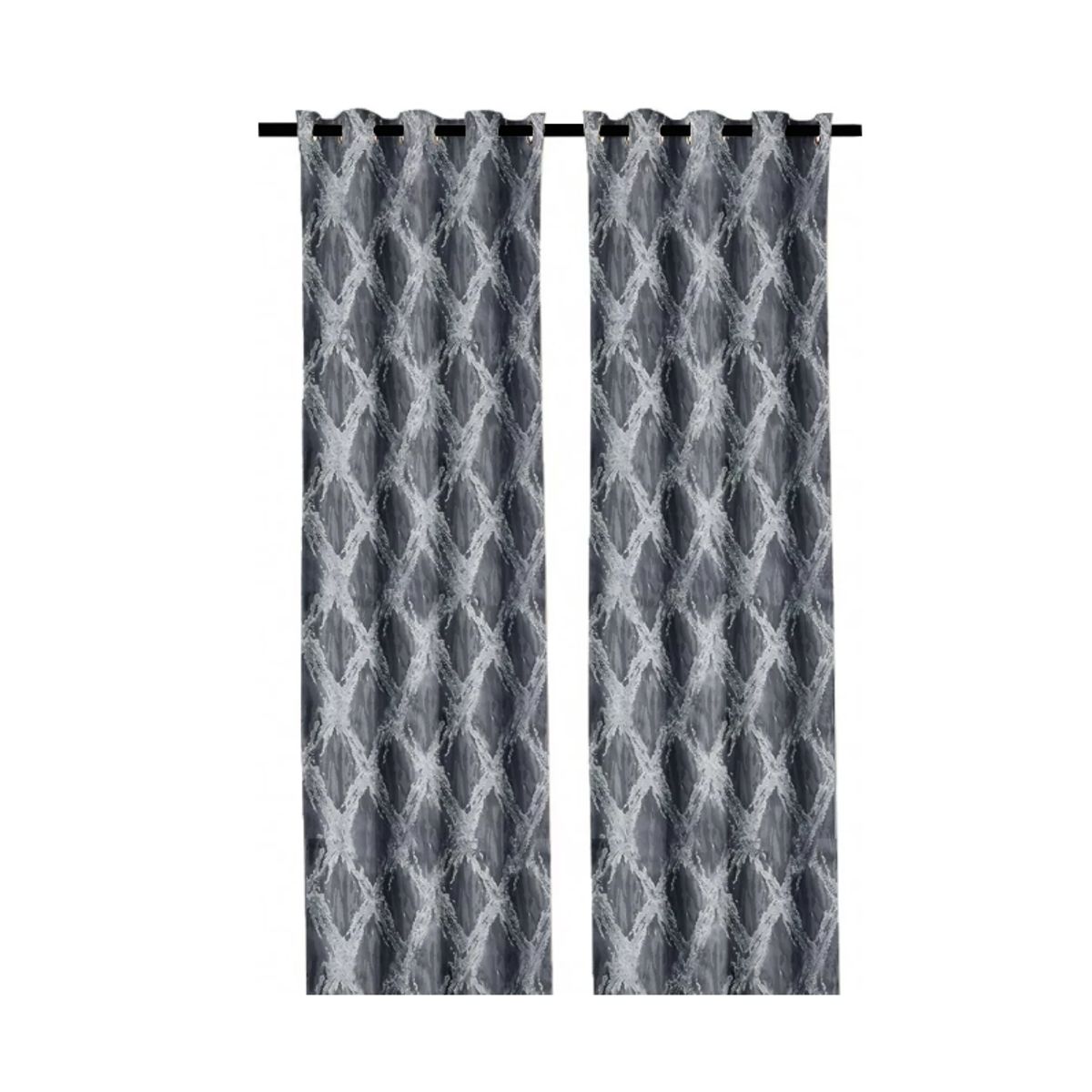 GENERICO - Cortina Blackout Termicas Engomadas 2 Paños