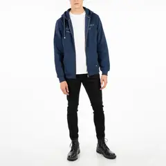 ELLUS - POLERÓN FULL ZIPPER CAPUCHA FLEECE SML63912