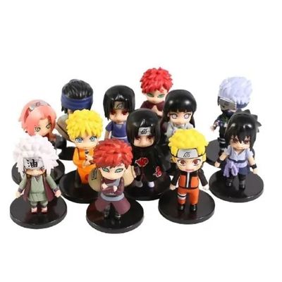 Imagen 2 del producto 12 Figuras Naruto Sasuke + Regalo