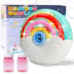 SPACEZAT - Maquina Expulsador de Burbujas Arcoíris