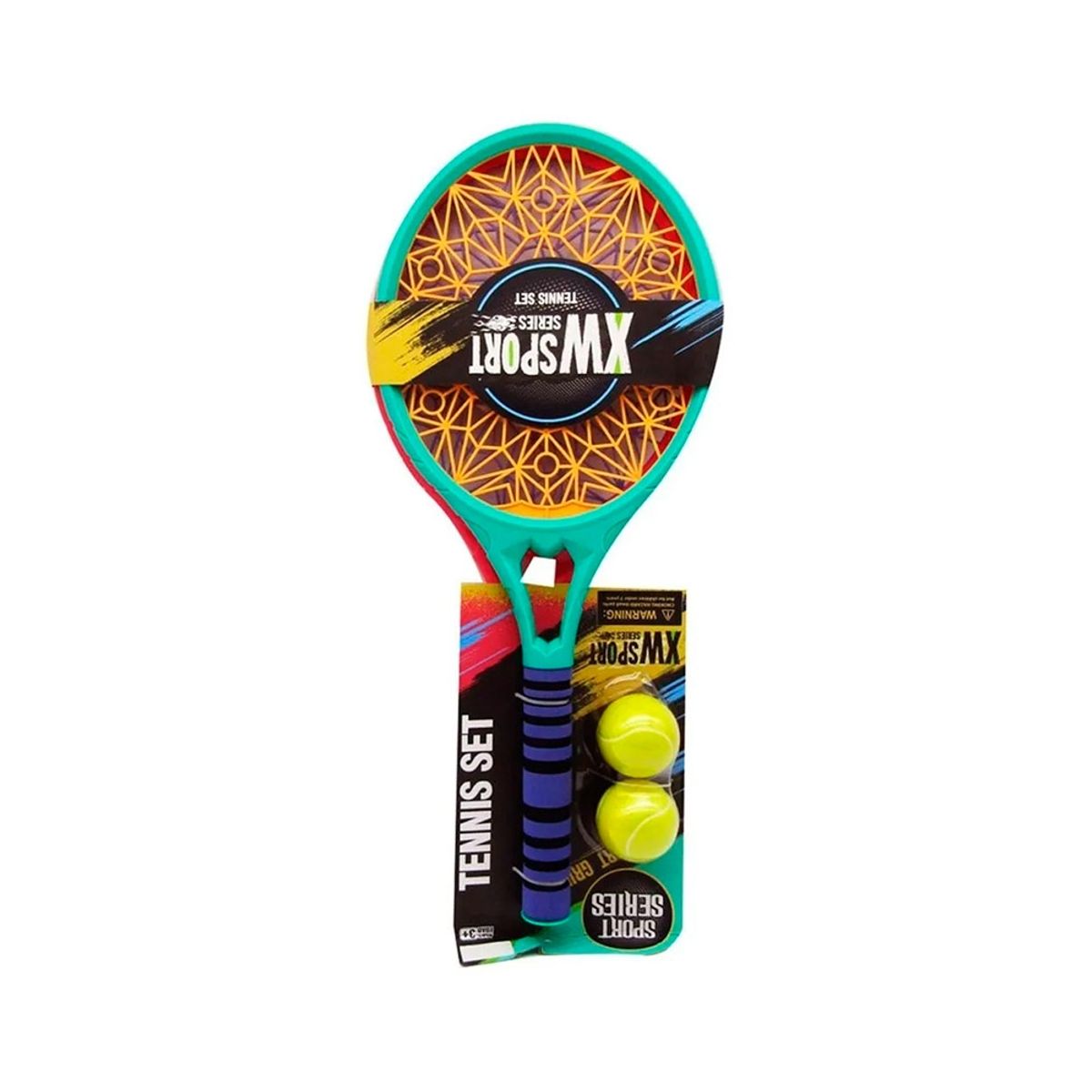 SPACEZAT - Set de 2 raquetas de Tenis con 2 Pelotas Incluidas