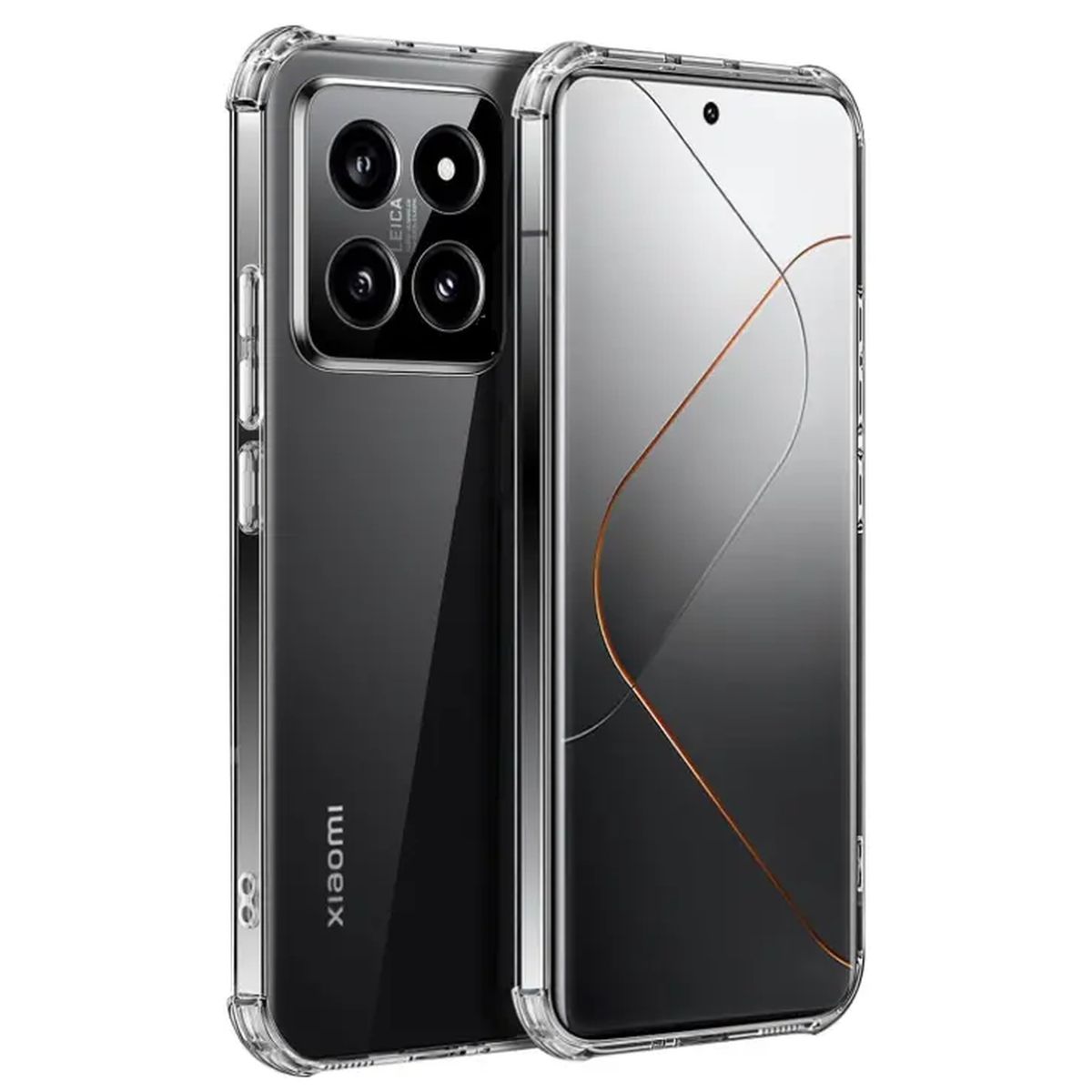 GENERICO - Carcasa Antishock Para Xiaomi 14 - Transparente