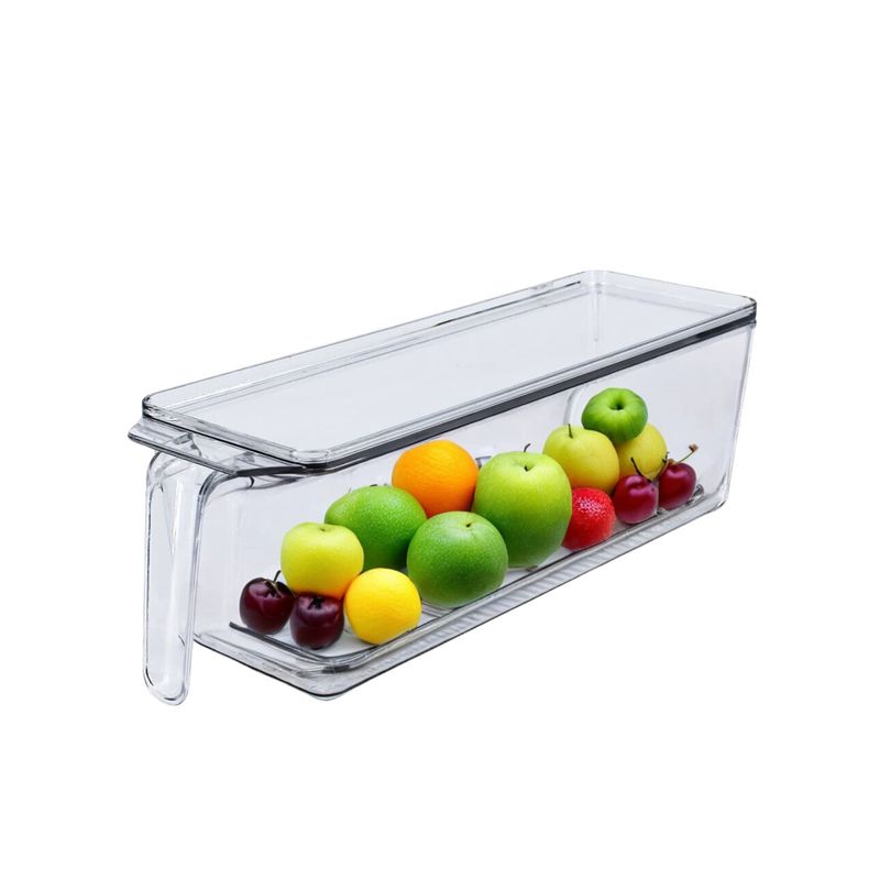 GENERICO - Organizador Refrigerador Tapa y Mango 30x10x10 cm