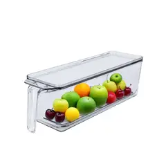 GENERICO - Organizador Refrigerador Tapa y Mango 30x10x10 cm