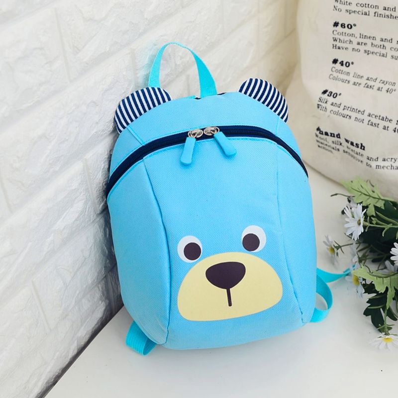SANTU HOME & DECO - Mochila con Arnés de Seguridad Anti Perdida Niños Turquesa