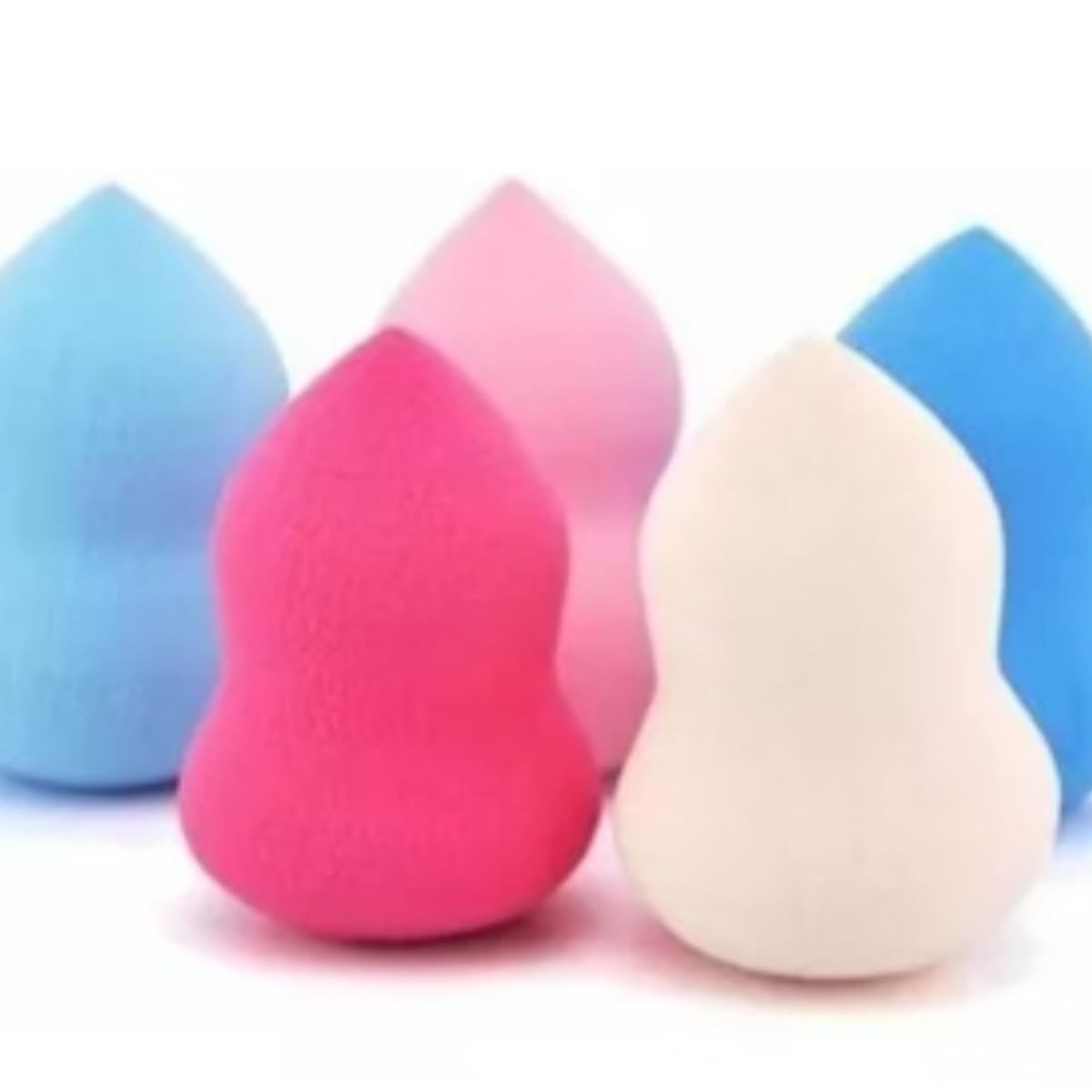 GENERICO - Pack X 12 Esponjas Para Maquillaje Color Surtidos