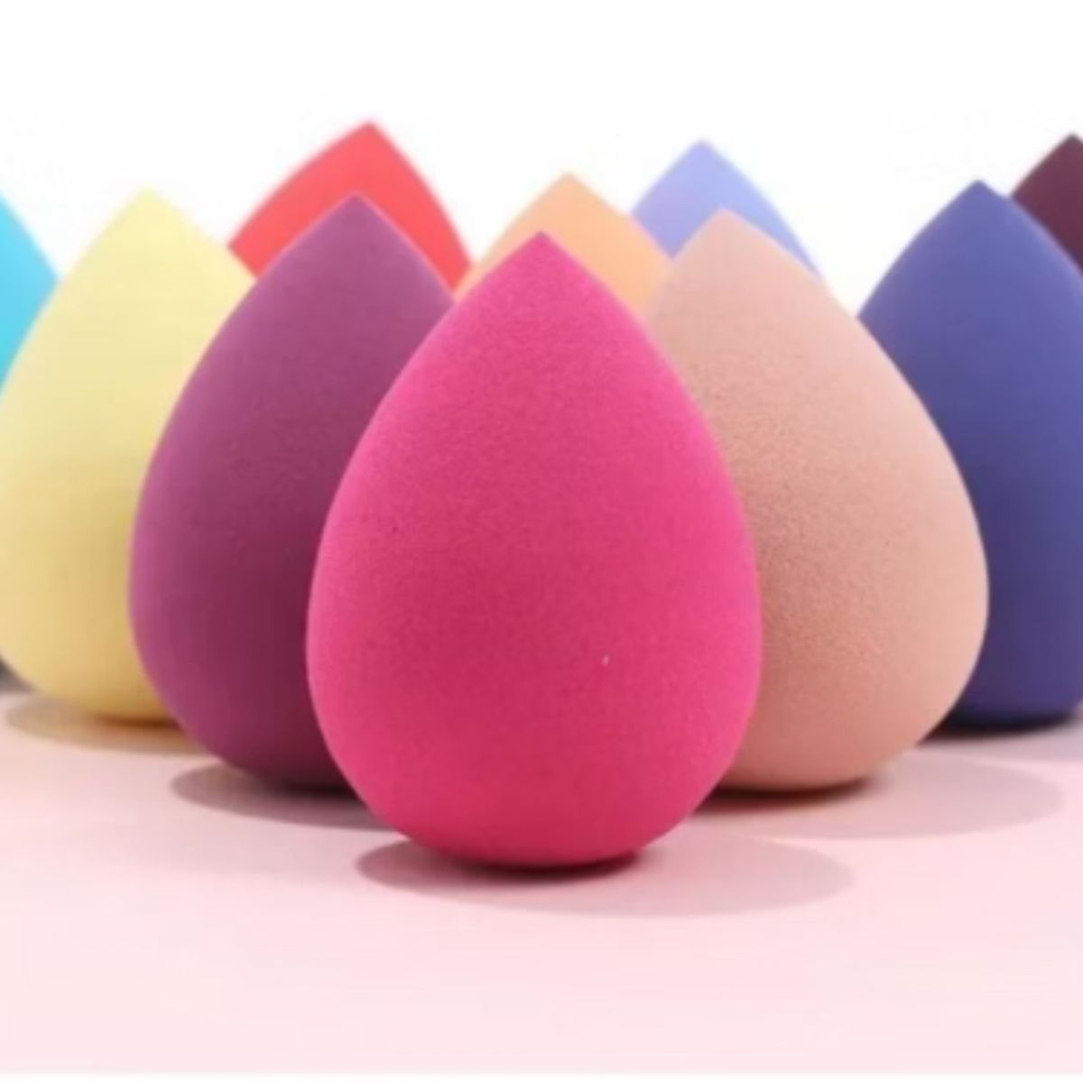 GENERICO - Pack X 12 Esponjas Para Maquillaje Color Surtidos