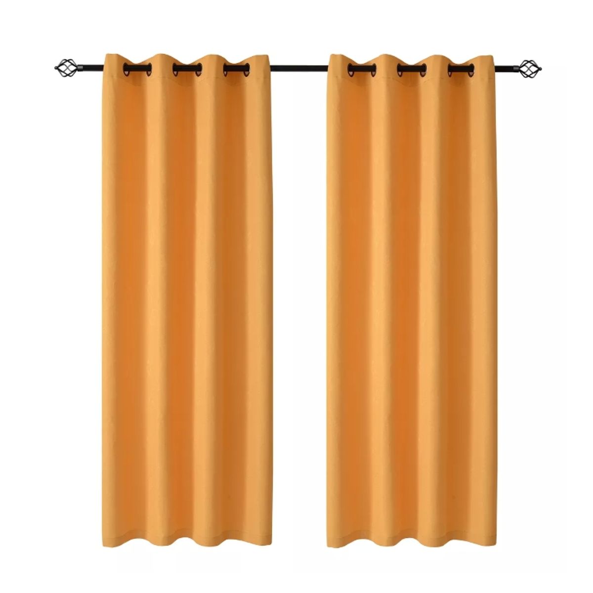 GENERICO - Cortinas Hogar Telas Brocato 2 Panos 140x220 Cm