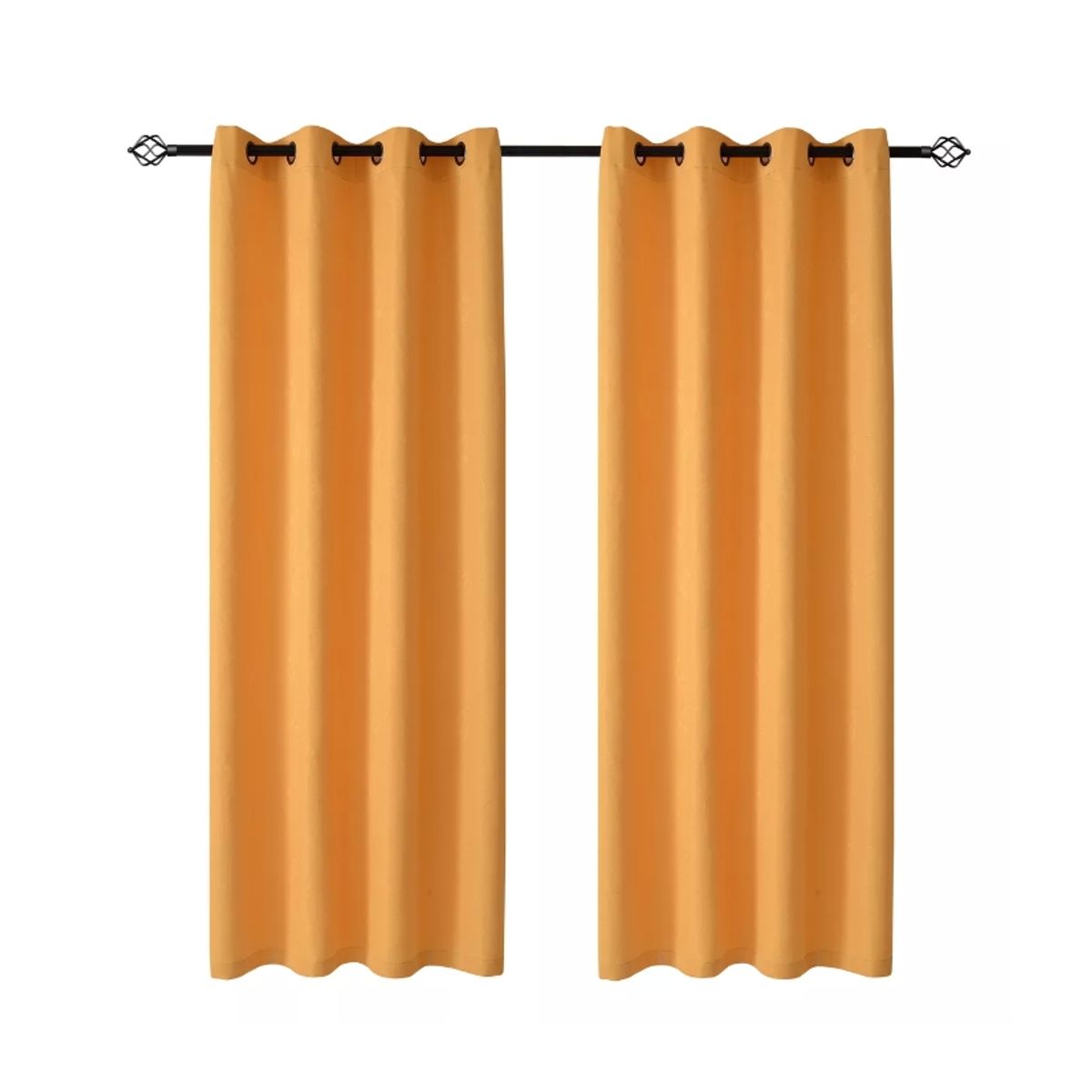GENERICO - Cortinas Hogar Telas Brocato 2 Panos 140x220 Cm