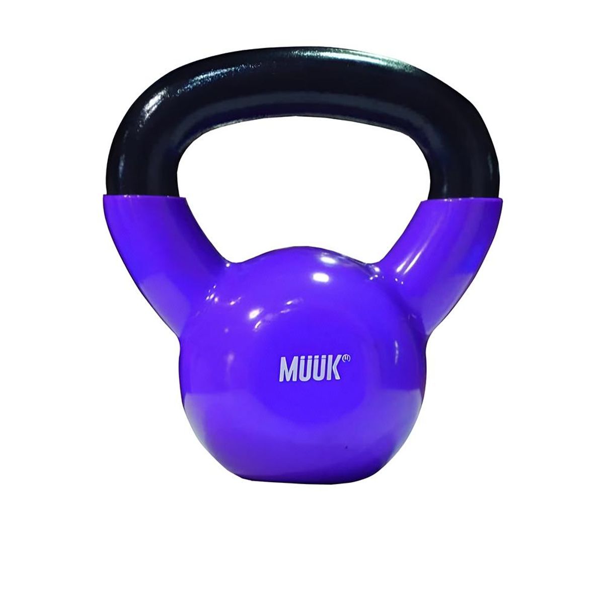MUUK - Pesa Rusa 4 KG MUUK morado de fierro cubierta PVC