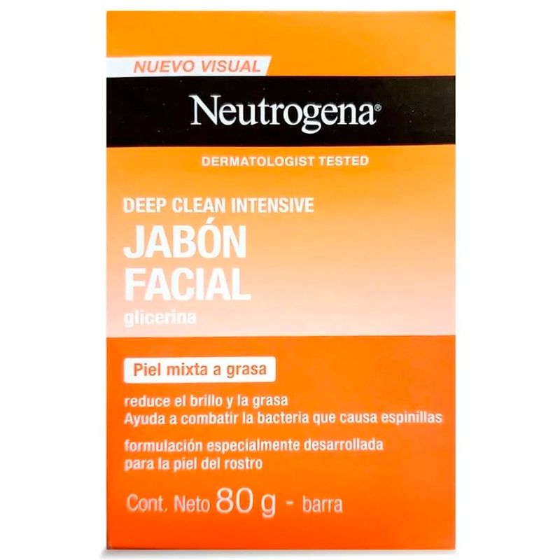 NEUTROGENA - Neutrogena Jabon En Barra Deep Clean Intensive