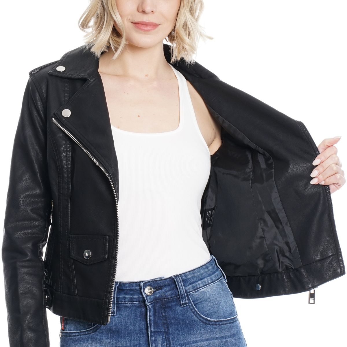 ELLUS - CHAQUETA ELLUS MUJER MODELO BIKER  IFP90785