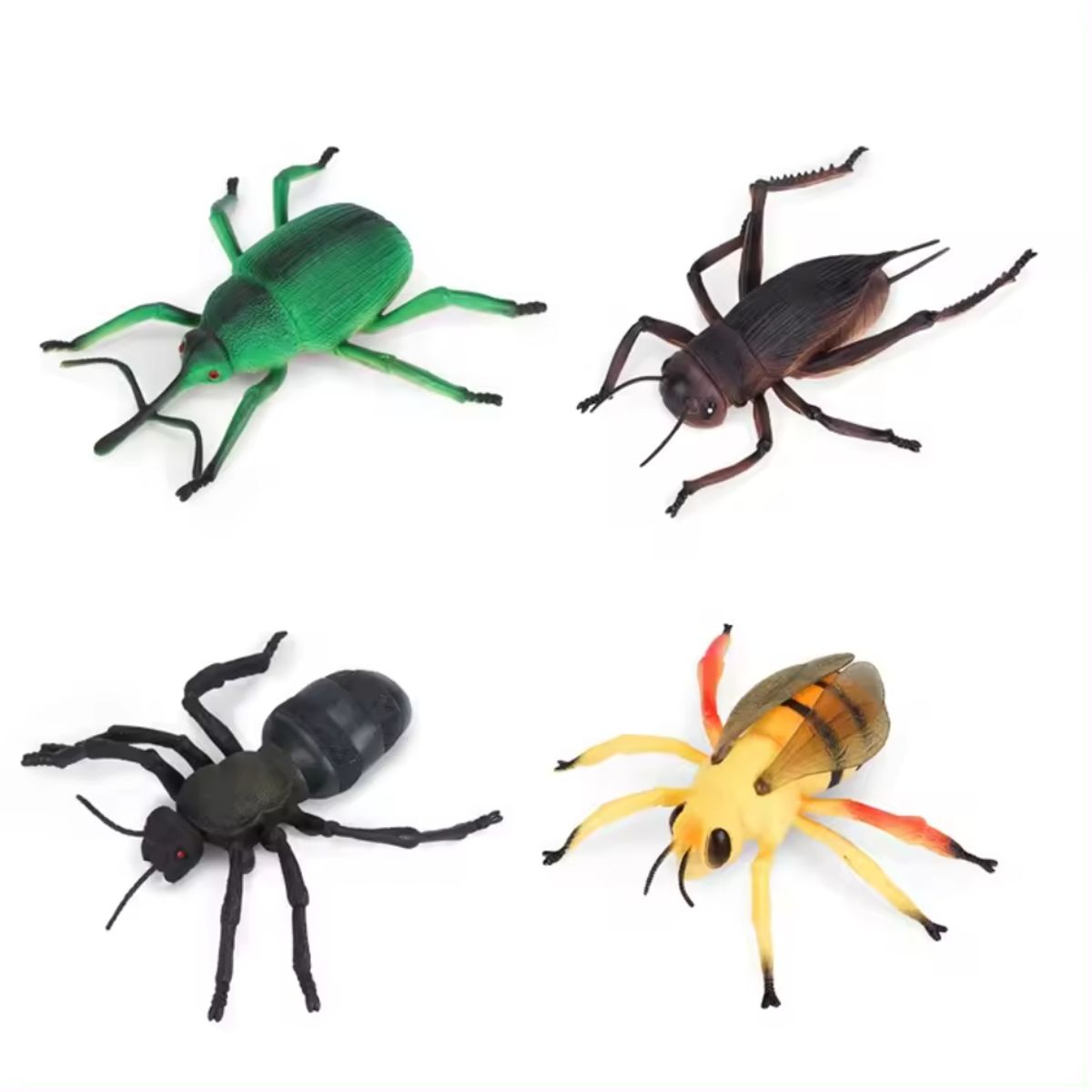 SPACEZAT - Set de 12 Insectos Grandes de Juguete
