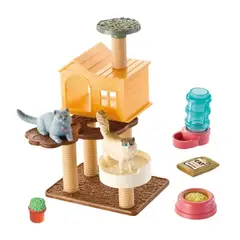 SPACEZAT - Aventura Gatuna Set de Juego con Rascadores y Accesorios