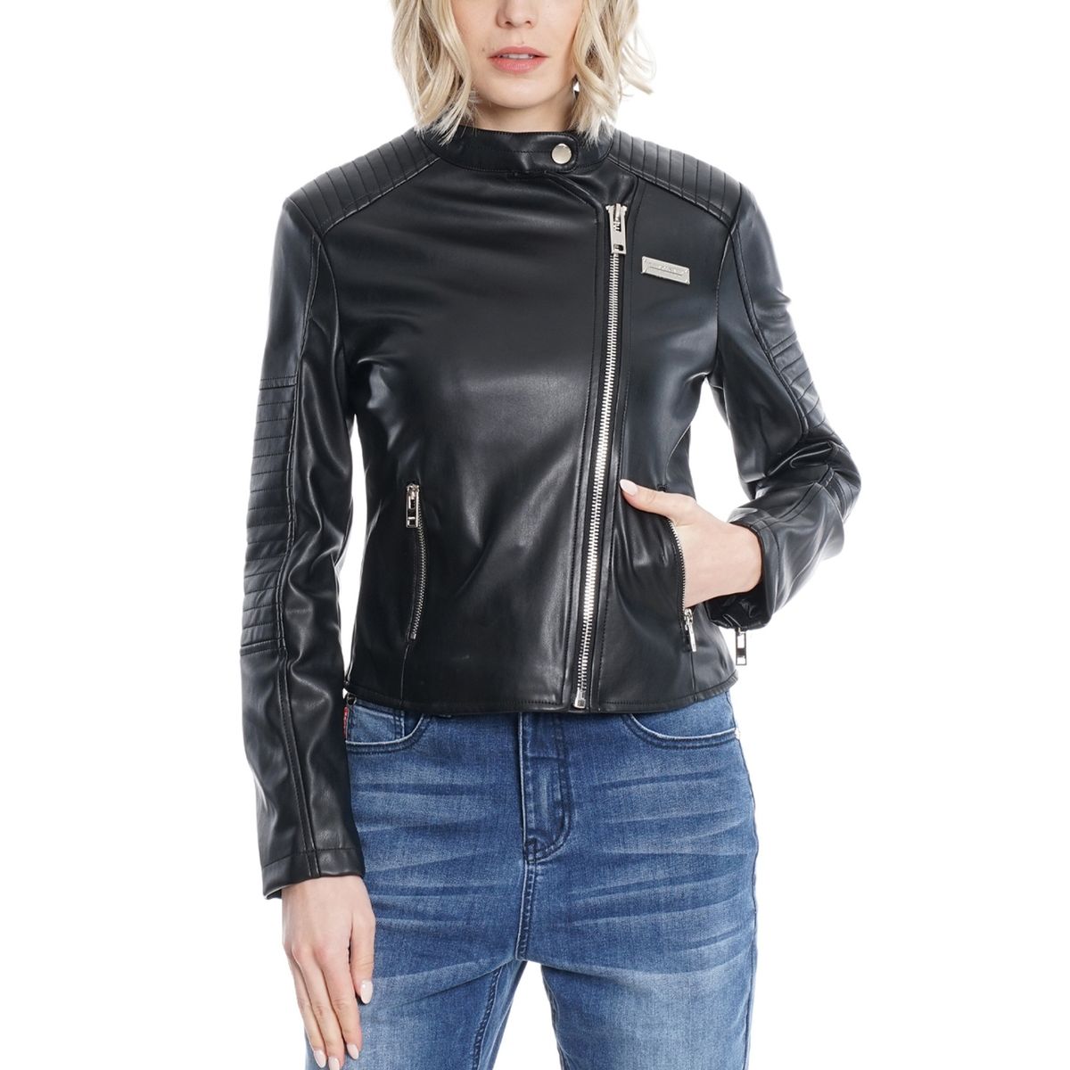 ELLUS - CHAQUETA PU ELLUS MUJER MODELO MOTO IFP90988