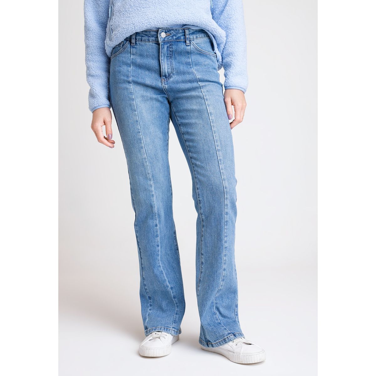 CANADIENNE - Jeans De Mujer Modelo Zelda Color Celeste Canadienne