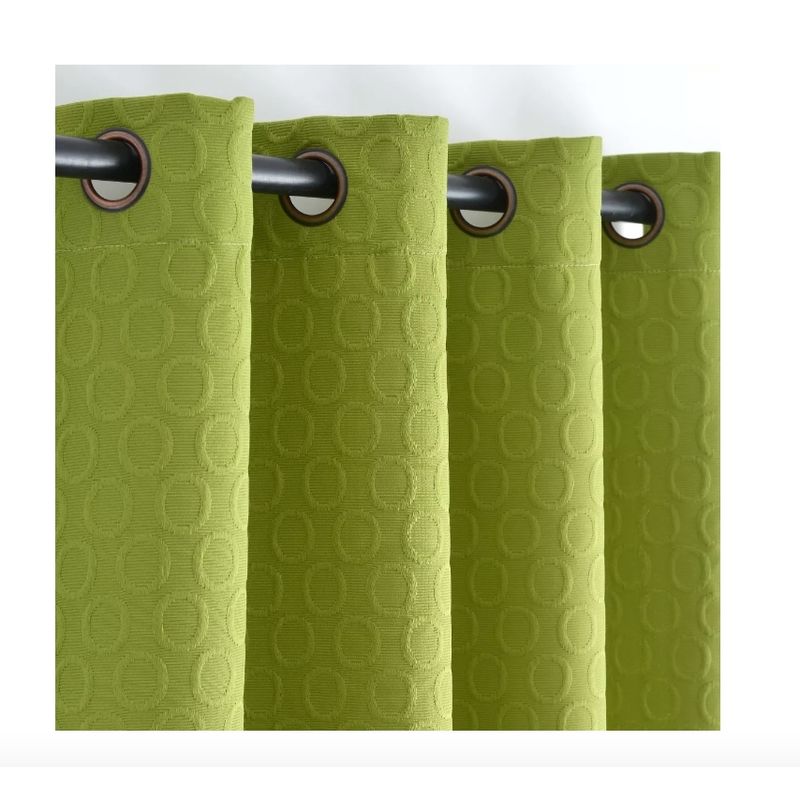 GENERICO - Cortinas Hogar Telas Brocato 2 Panos 140x220 Cm