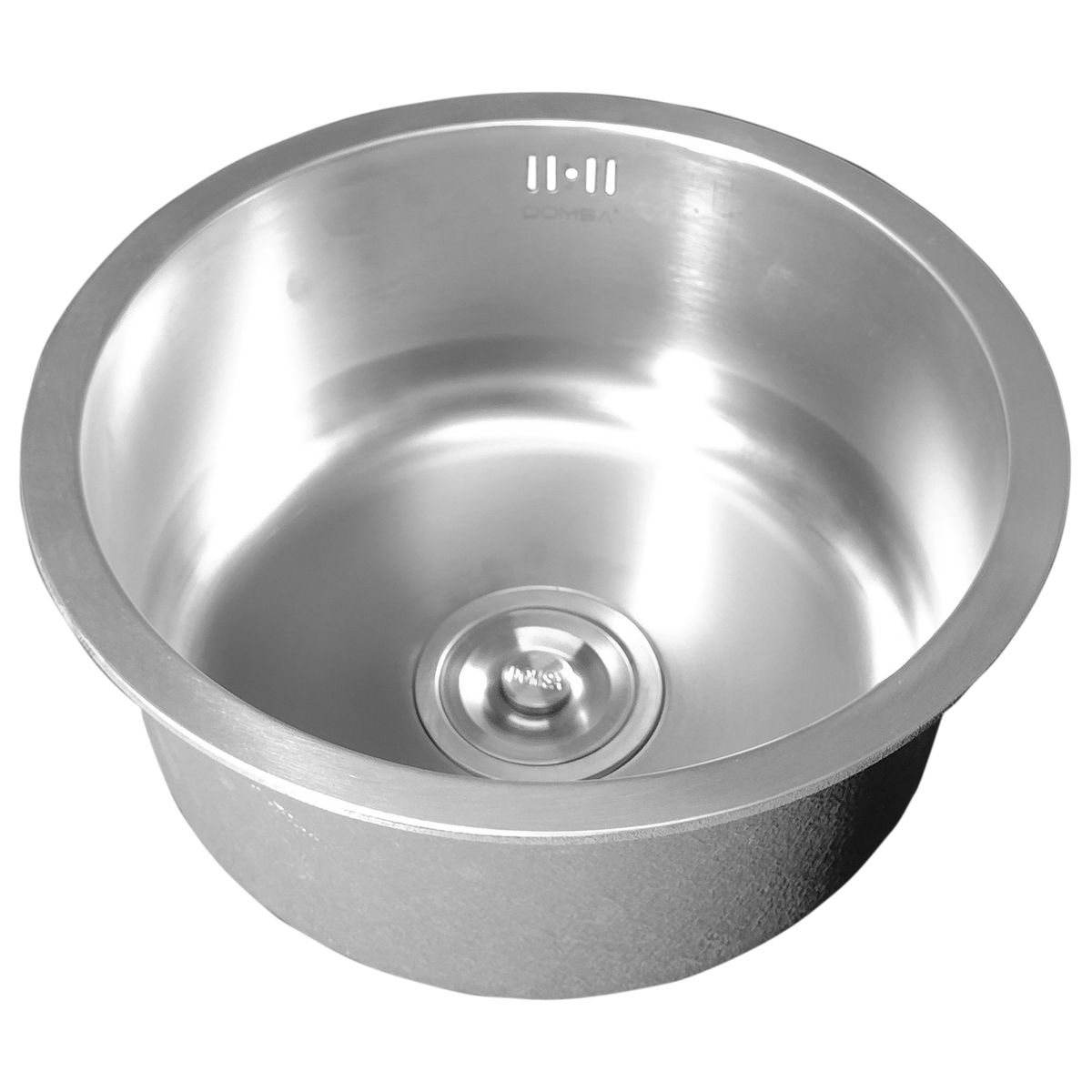 DOMSA - Lavaplato Redondo Sobre Cubierta Domsa MDS4040A Diámetro 40cm x 20cm