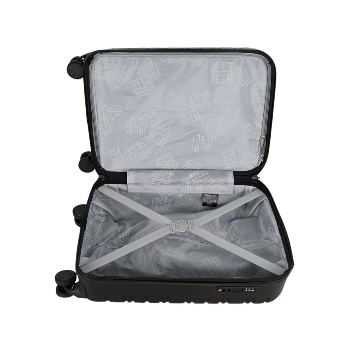 ZENIT - Maleta S Cabina 10 kg Wagner  Black