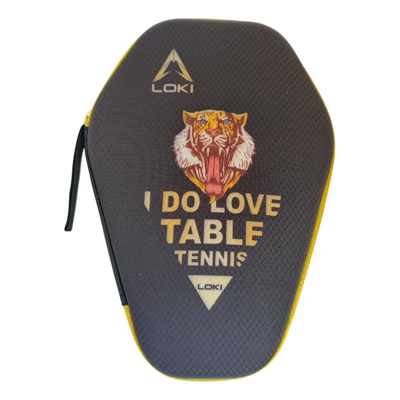 LOKI - Estuche Funda Dura Premium Paleta Ping Pong Tenis De Mesa