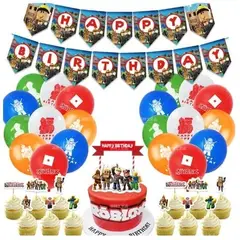 GENERICO - Set Cumpleaños Roblox Globifiesta