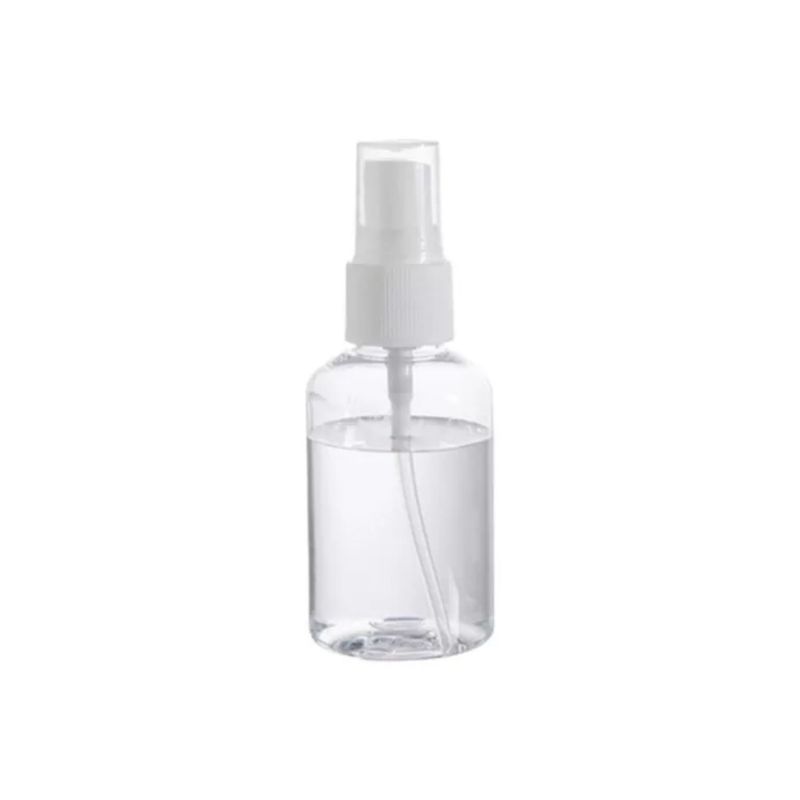 SANTU HOME & DECO - Botella Transparente Viaje Con Atomizador 50ml