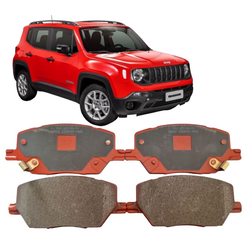 JEEP - Jeep Renegade 1.8 2016 Pastillas Delanteras