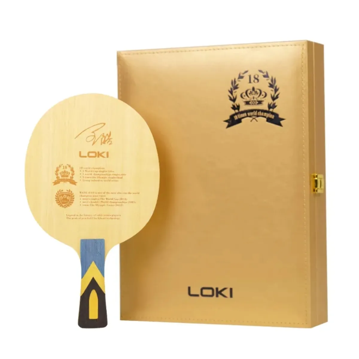 LOKI - Madero Paleta Profesional Tenis De Mesa Wanghao Honor