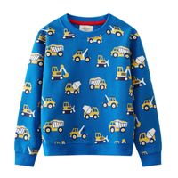 Poleron Niño Manga Larga Grua 100% Algodón