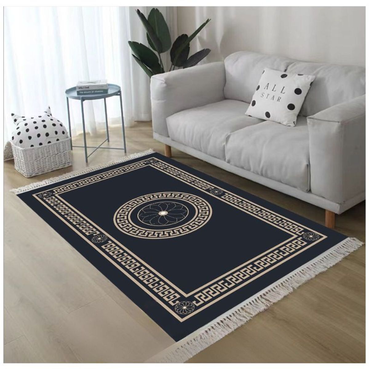 GENERICO - Alfombras De Lino Diseños De Lujo 200x160cm