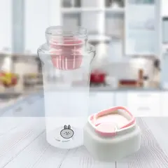 SANTU HOME & DECO - Botella Tapa Rosca 550 ml Osita Rosada
