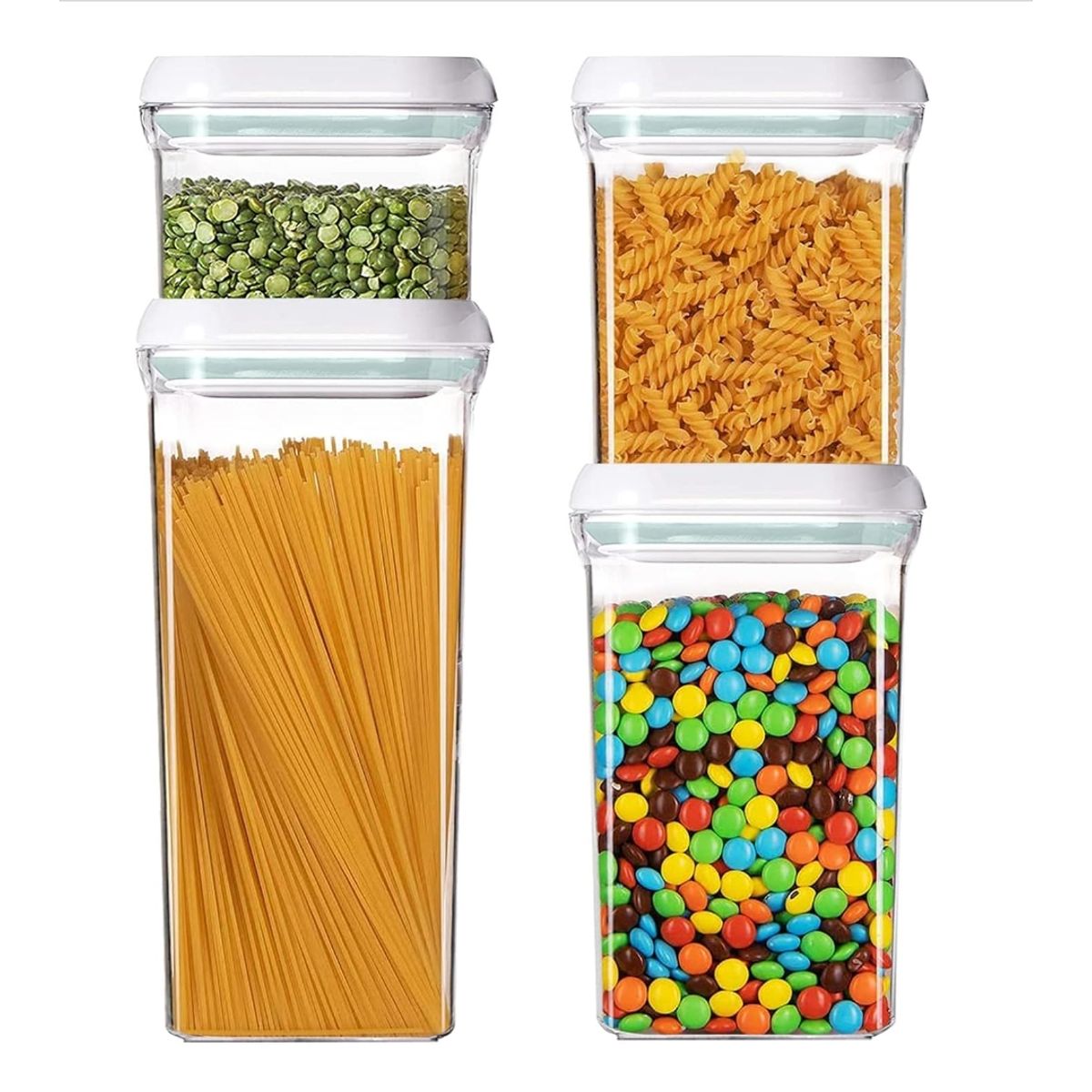 GENERICO - Organizadores Set 4 Contenedores Herméticos