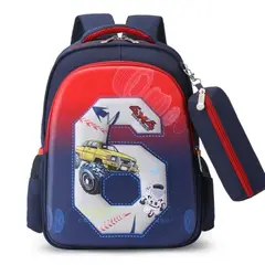 AK SPORT - Mochila Niño N6 PB-D8 - Azul