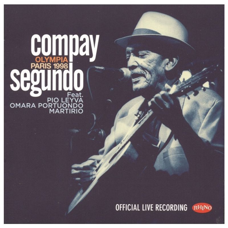 HITWAY MUSIC - COMPAY SEGUNDO - LIVE OLYMPIA PARIS 1998 (CD+DVD) - CD HITWAY MUSIC
