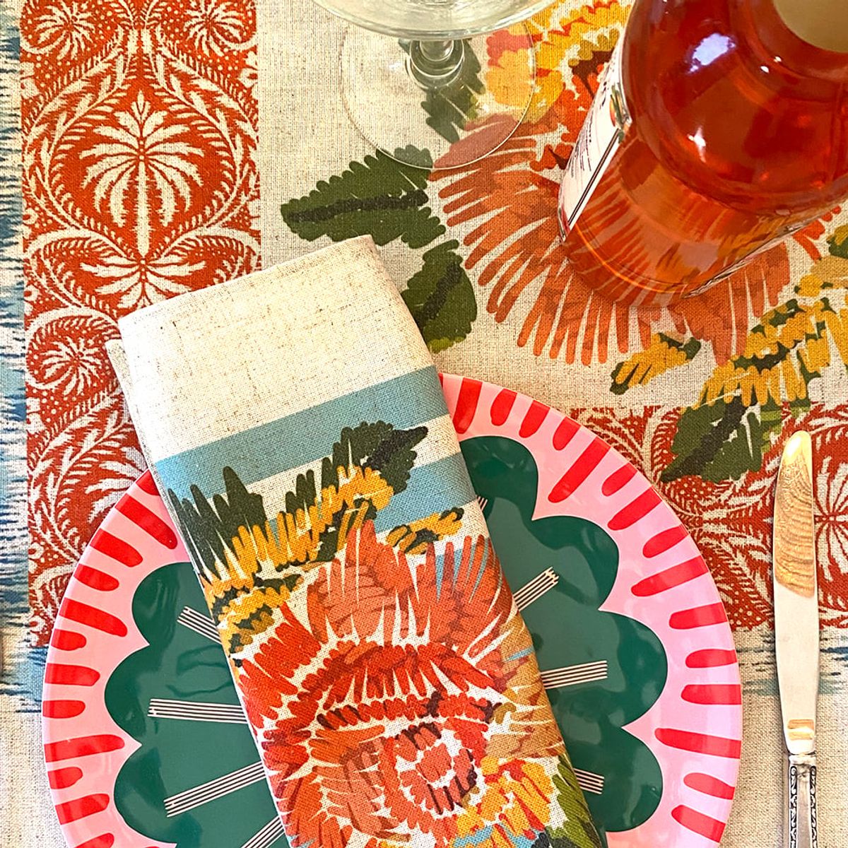 TUYO PRINT - Set 4 Servilletas Luisa - Tuyo Print