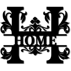 ELAB PROPIA - Cuadro Decorativo Ornamental HOME - Madera Fun Republic