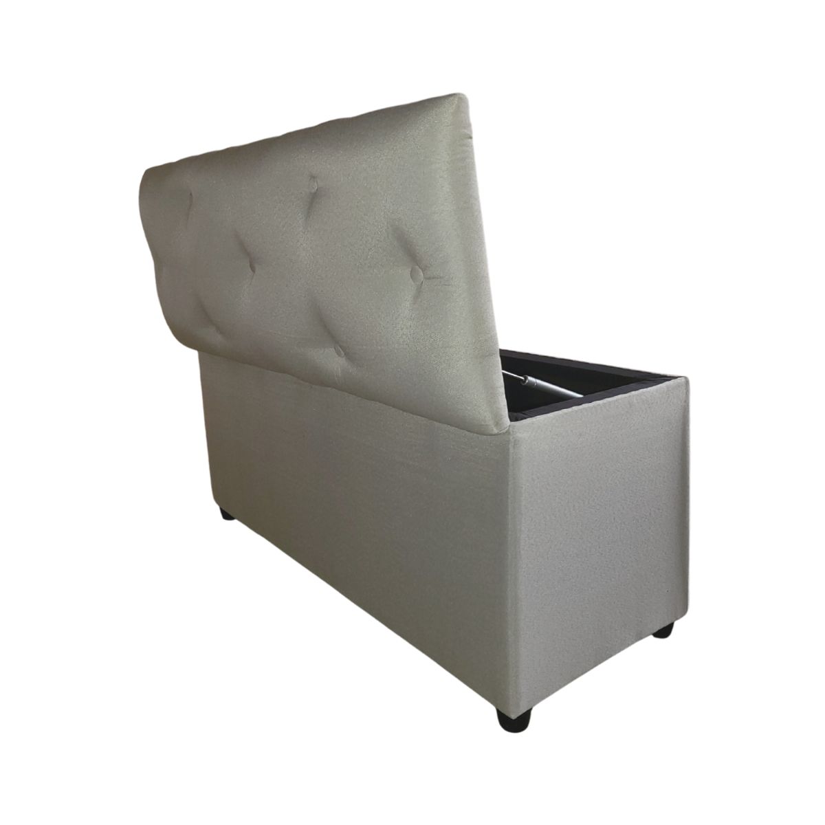 GENERICO - Baul Botone XL Crudo Lino 105X40X50X40 Rimar